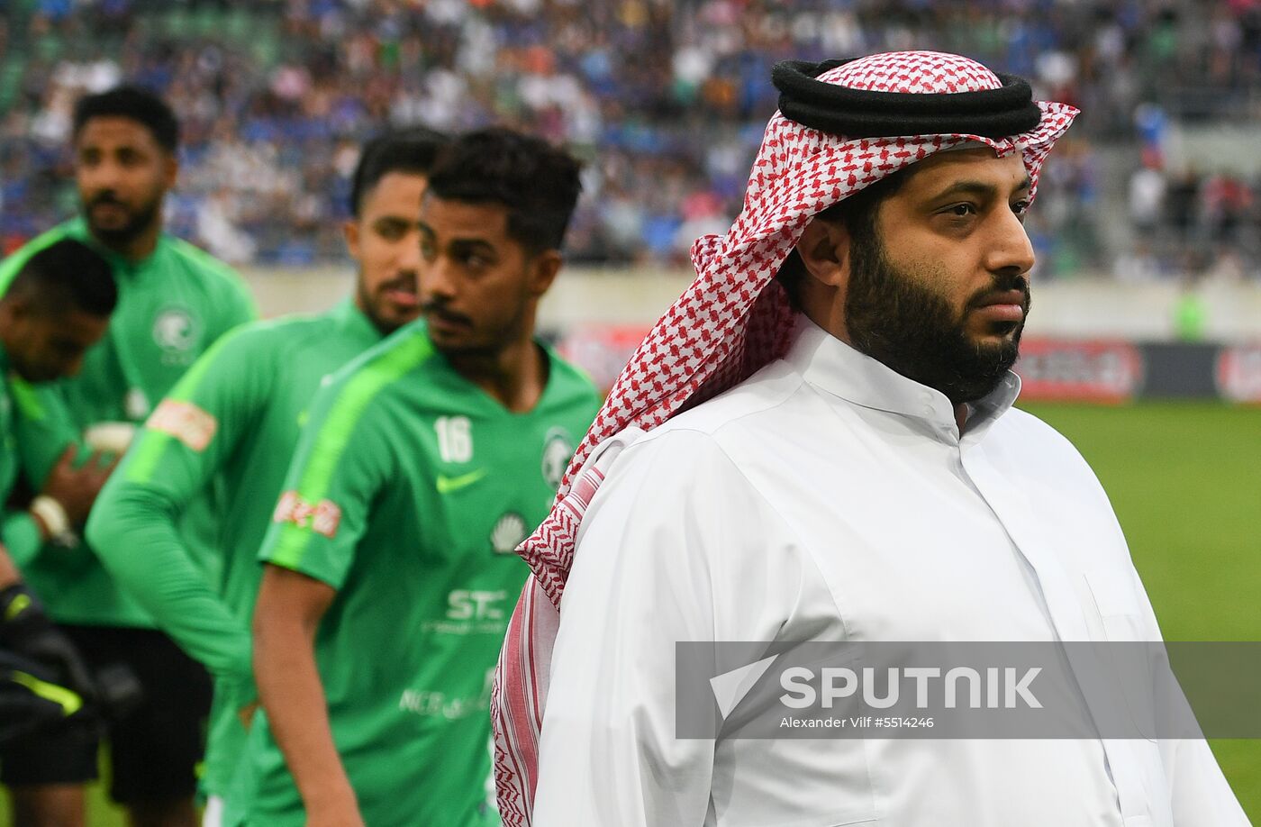 Football. Friendly match. Italy vs. Saudi Arabia