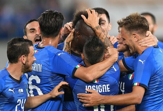 Football. Friendly match. Italy vs. Saudi Arabia