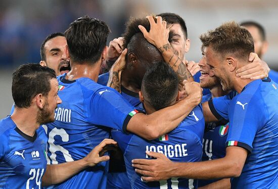 Football. Friendly match. Italy vs. Saudi Arabia