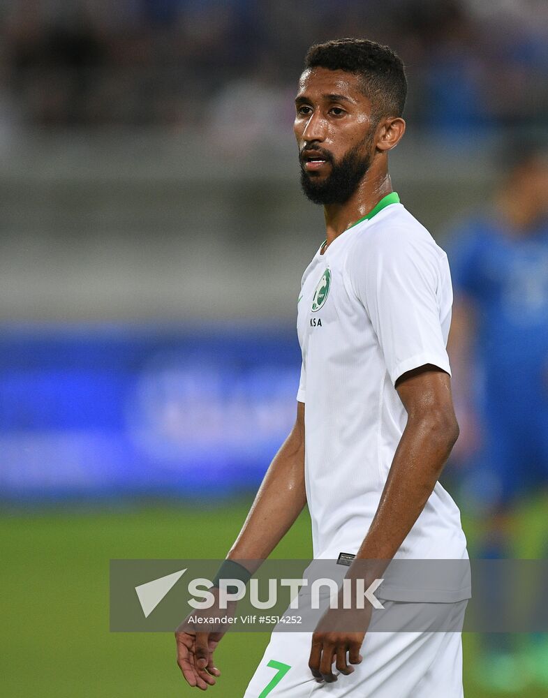 Football. Friendly match. Italy vs. Saudi Arabia