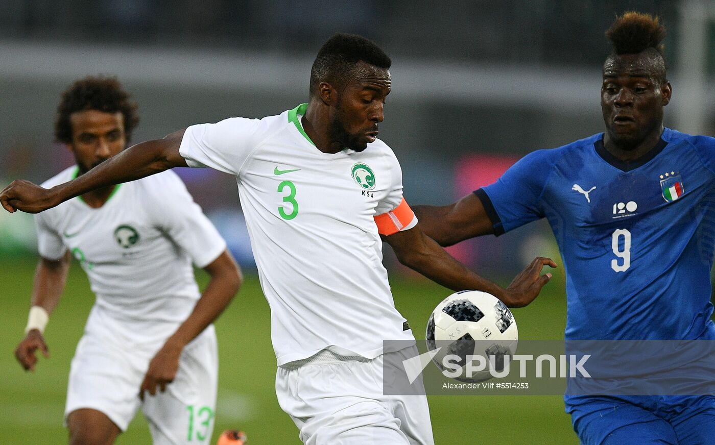 Football. Friendly match. Italy vs. Saudi Arabia