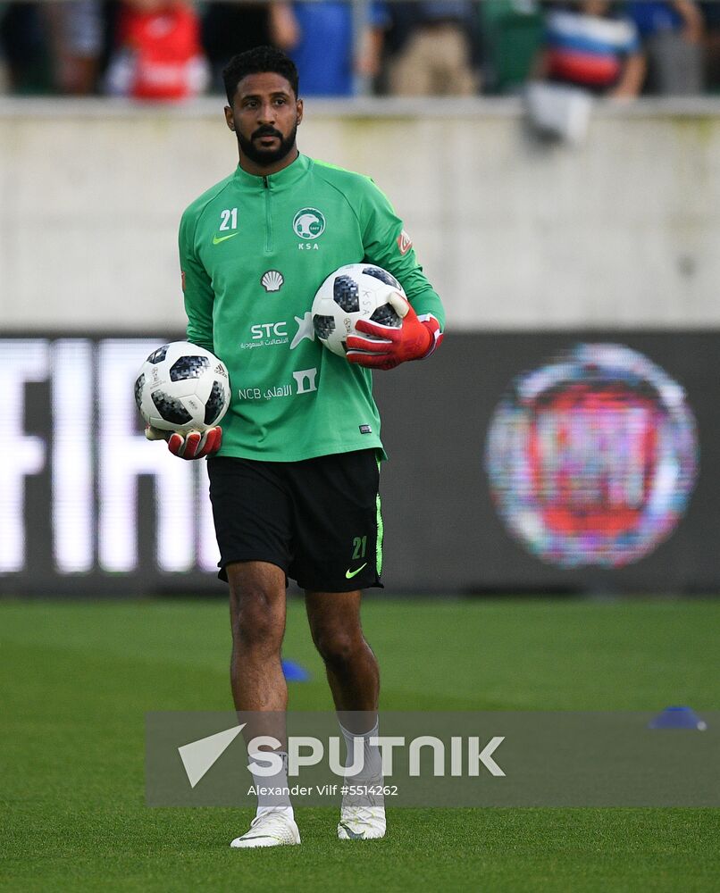 Football. Friendly match. Italy vs. Saudi Arabia