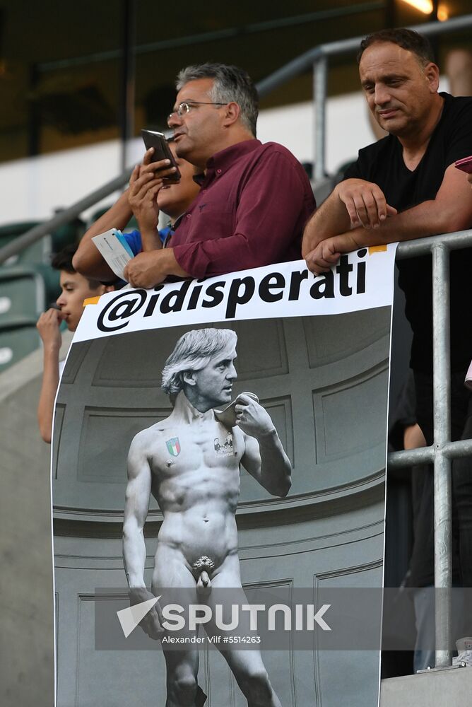 Football. Friendly match. Italy vs. Saudi Arabia