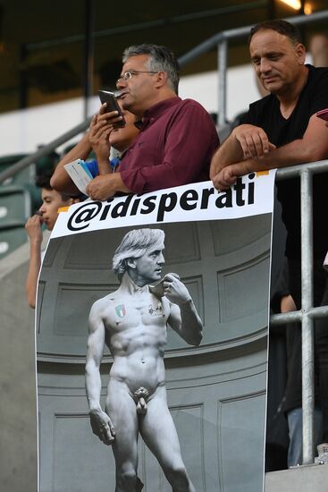 Football. Friendly match. Italy vs. Saudi Arabia