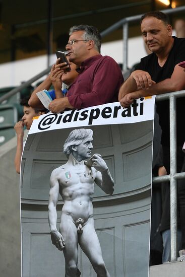Football. Friendly match. Italy vs. Saudi Arabia
