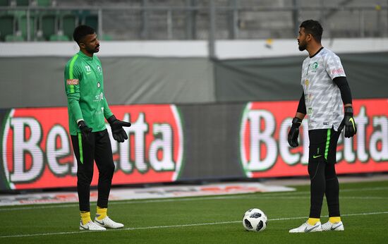 Football. Friendly match. Italy vs. Saudi Arabia