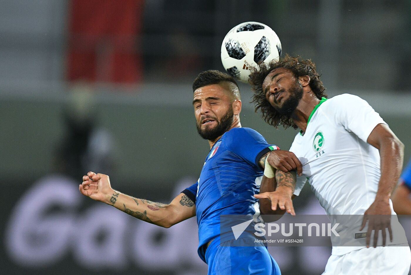 Football. Friendly match. Italy vs. Saudi Arabia