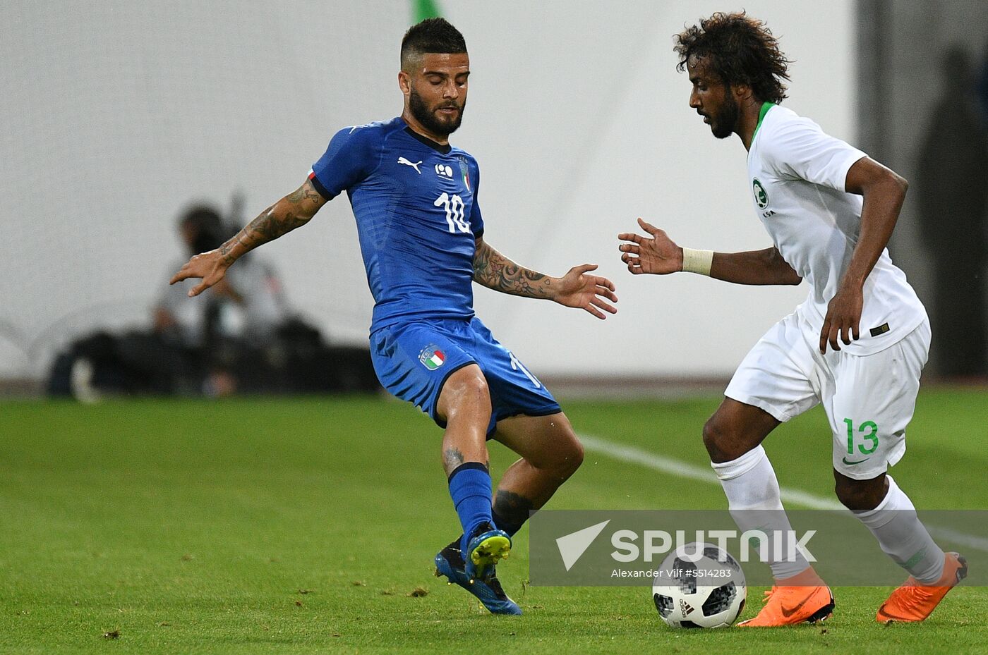 Football. Friendly match. Italy vs. Saudi Arabia