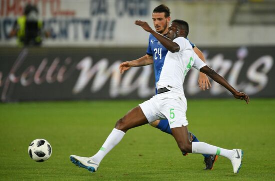 Football. Friendly match. Italy vs. Saudi Arabia