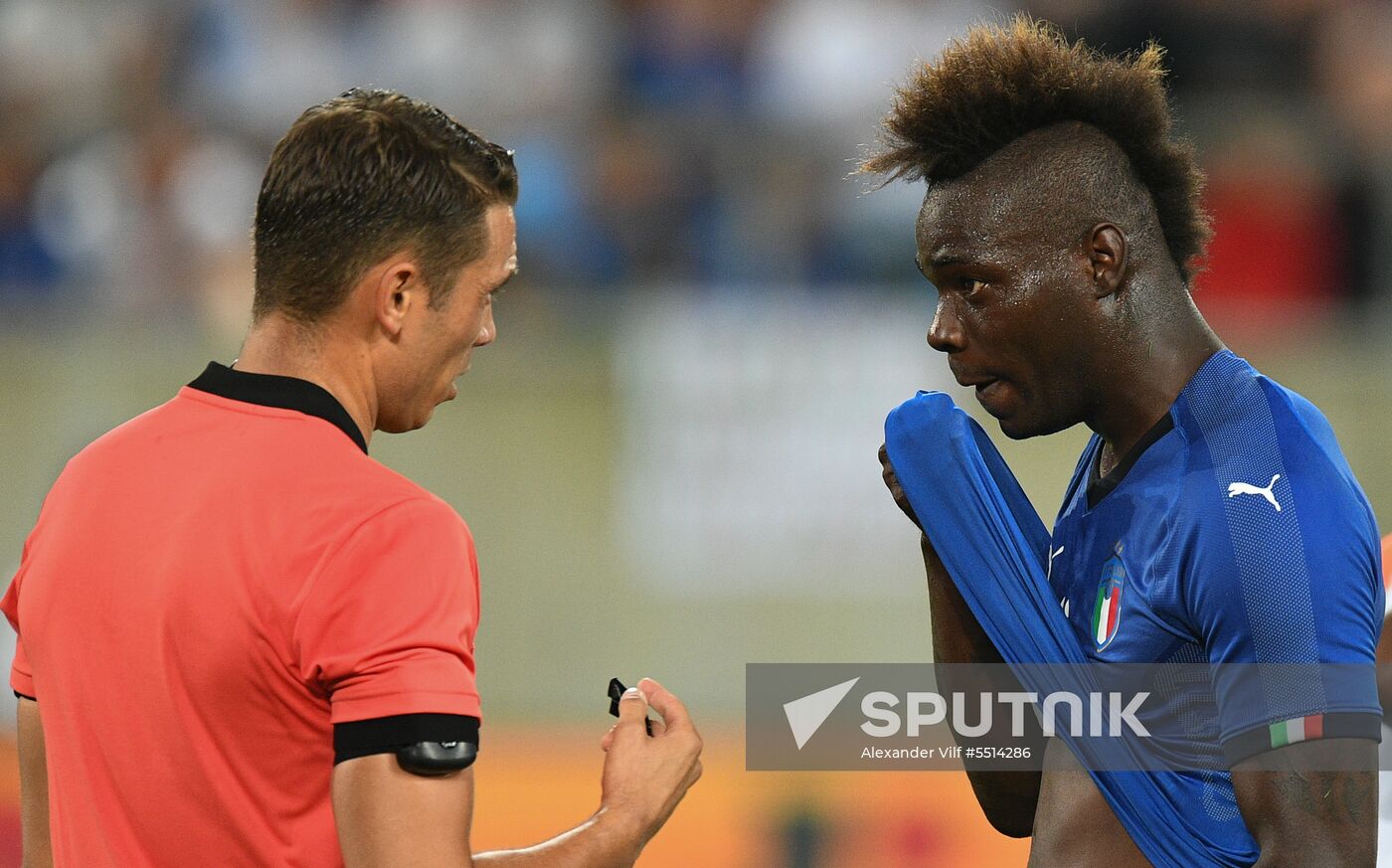 Football. Friendly match. Italy vs. Saudi Arabia