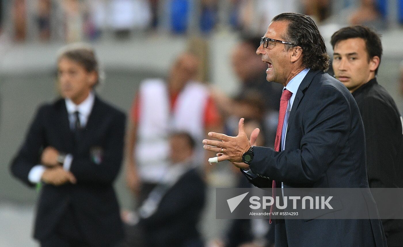Football. Friendly match. Italy vs. Saudi Arabia
