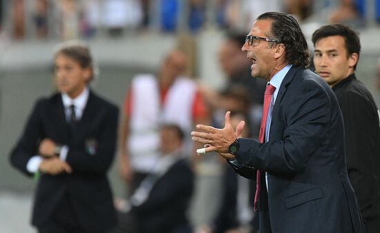 Football. Friendly match. Italy vs. Saudi Arabia