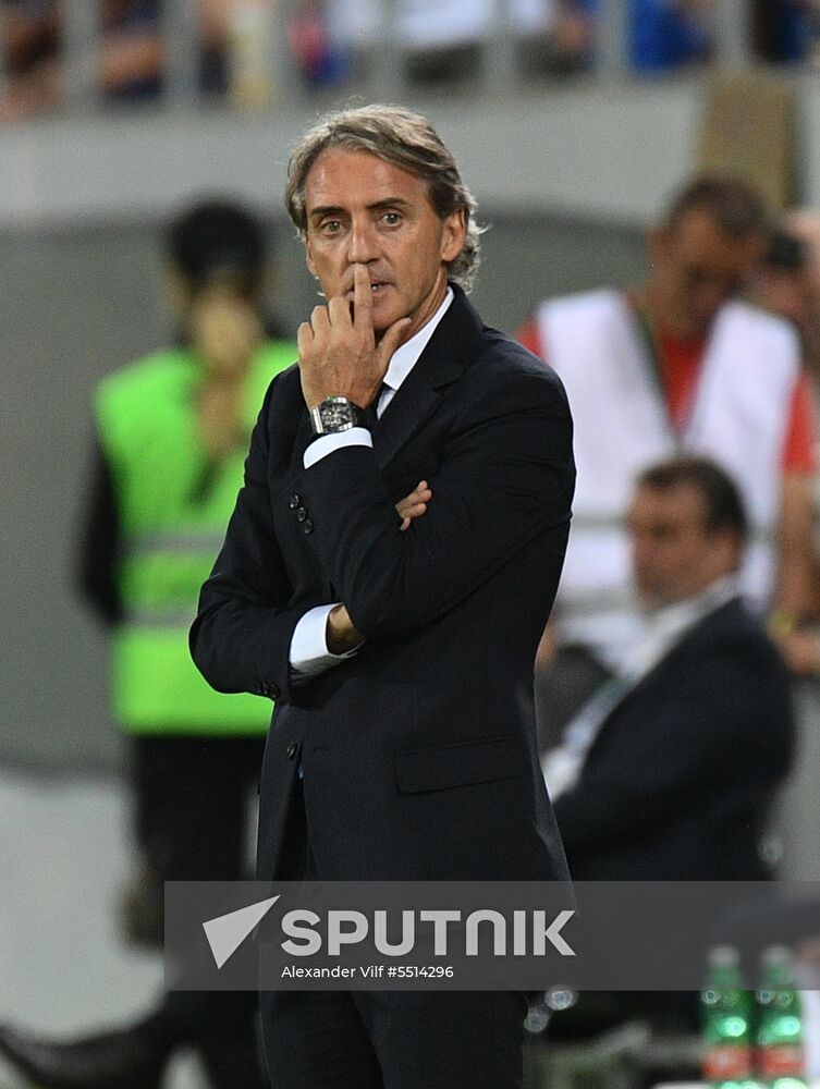 Football. Friendly match. Italy vs. Saudi Arabia