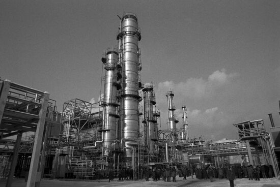 Kirishi oil refinery