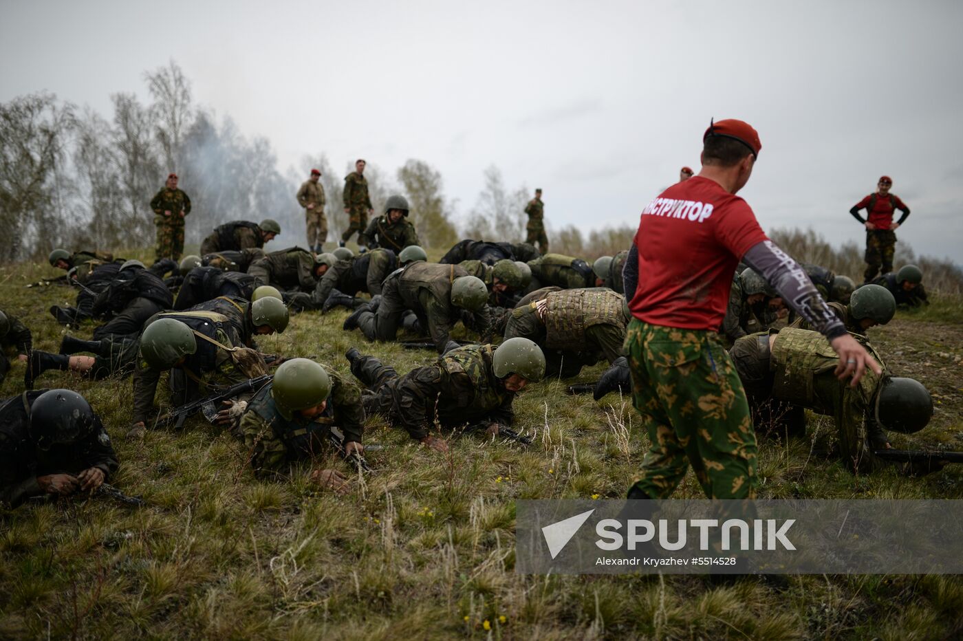 Qualification tests for the right to wear crimson beret