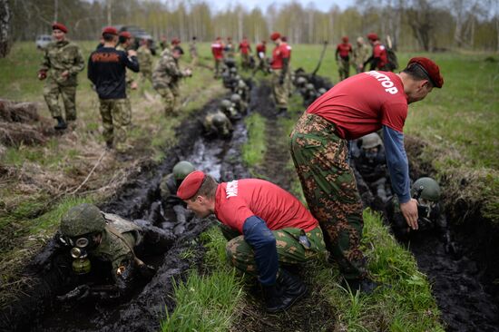 Qualification tests for the right to wear crimson beret