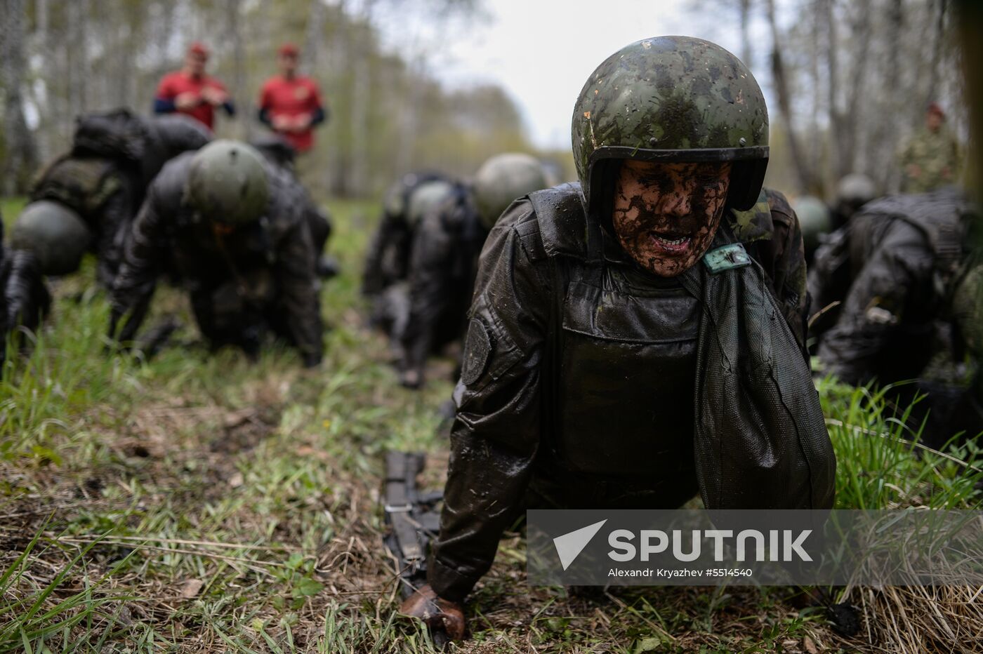 Qualification tests for the right to wear crimson beret