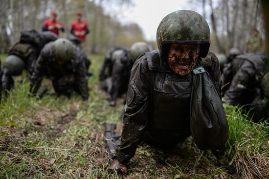 Qualification tests for the right to wear crimson beret