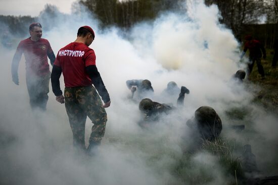Qualification tests for the right to wear crimson beret