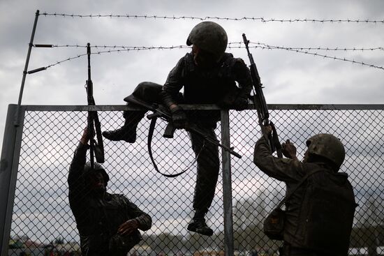 Qualification tests for the right to wear crimson beret