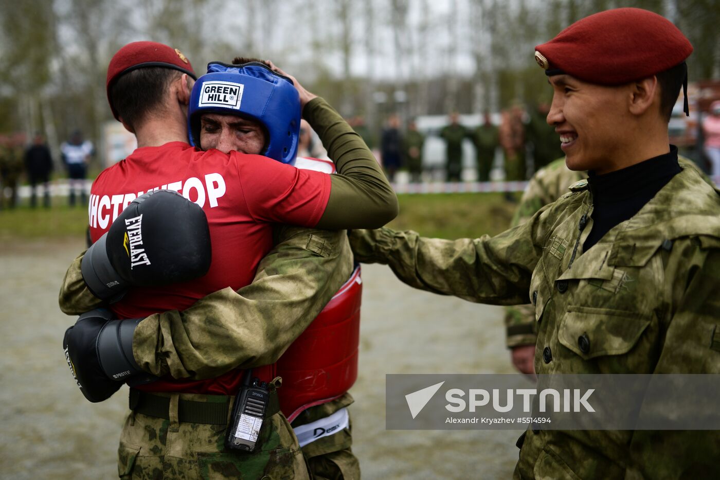 Qualification tests for the right to wear crimson beret