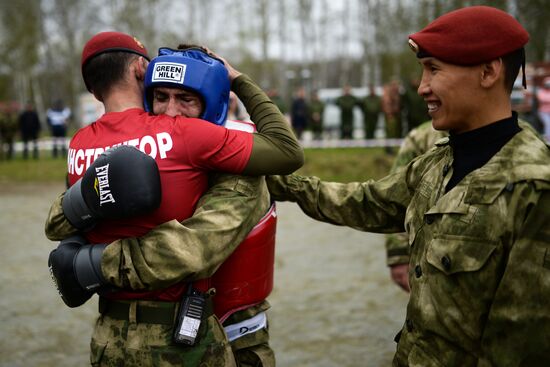 Qualification tests for the right to wear crimson beret