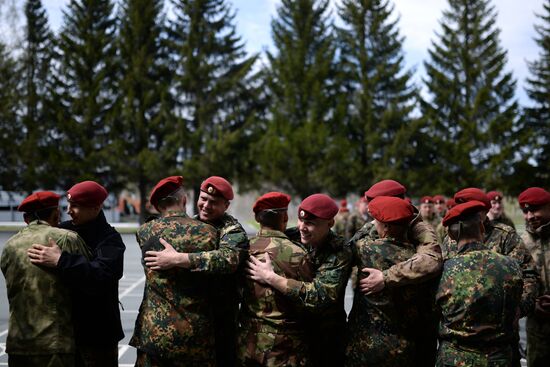 Qualification tests for the right to wear crimson beret