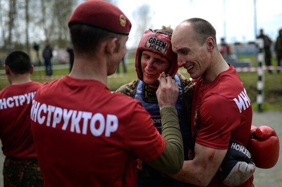 Qualification tests for the right to wear crimson beret