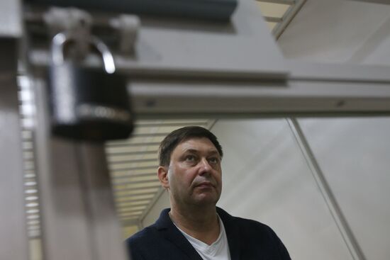 Court considers appeal in journalist Kirill Vyshinsky's case