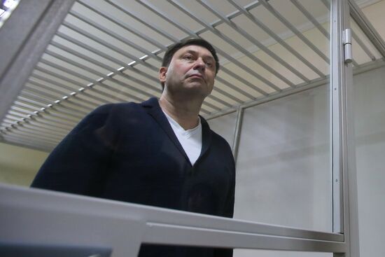 Court considers appeal in journalist Kirill Vyshinsky's case