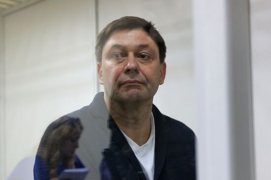 Court considers appeal in journalist Kirill Vyshinsky's case