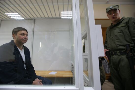 Court considers appeal in journalist Kirill Vyshinsky's case