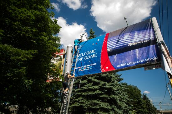 Preparations for 2018 FIFA World Cup in Kaliningrad