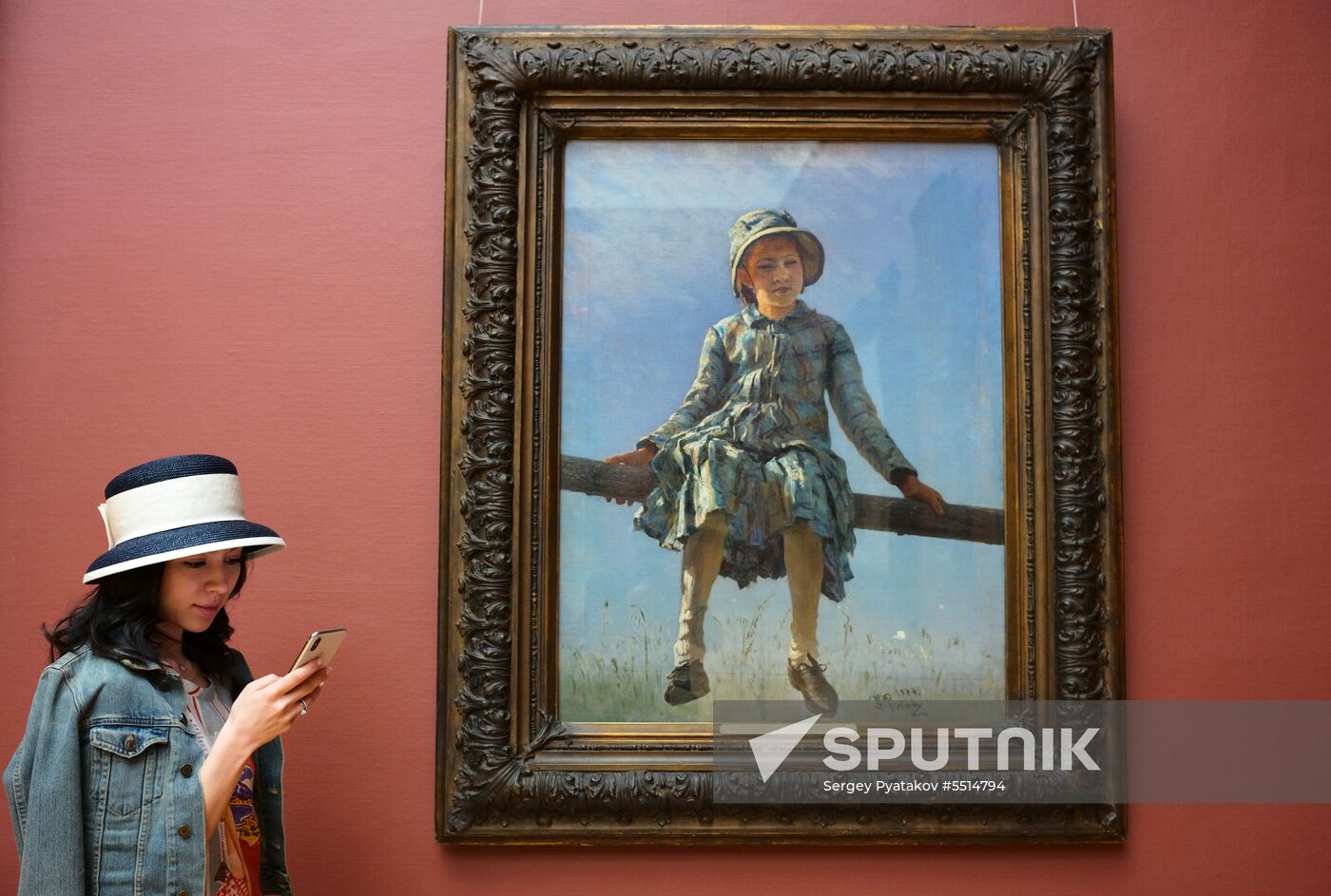 Ilya Repin hall at Tretyakov Gallery
