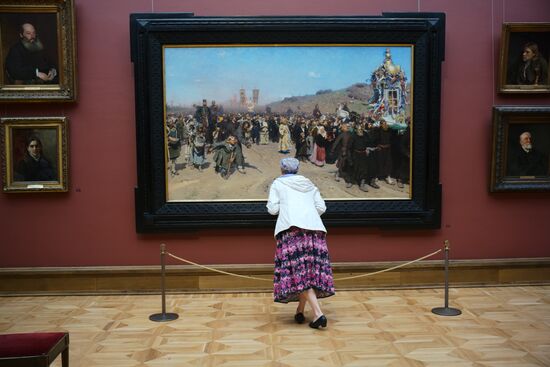 Ilya Repin hall at Tretyakov Gallery