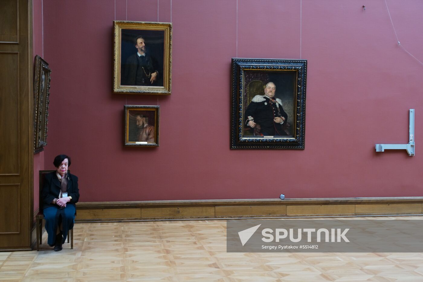Ilya Repin hall at Tretyakov Gallery