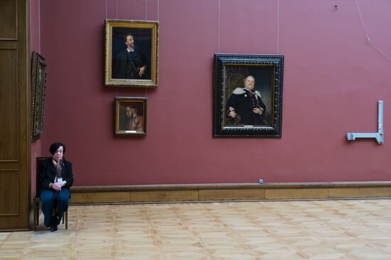 Ilya Repin hall at Tretyakov Gallery
