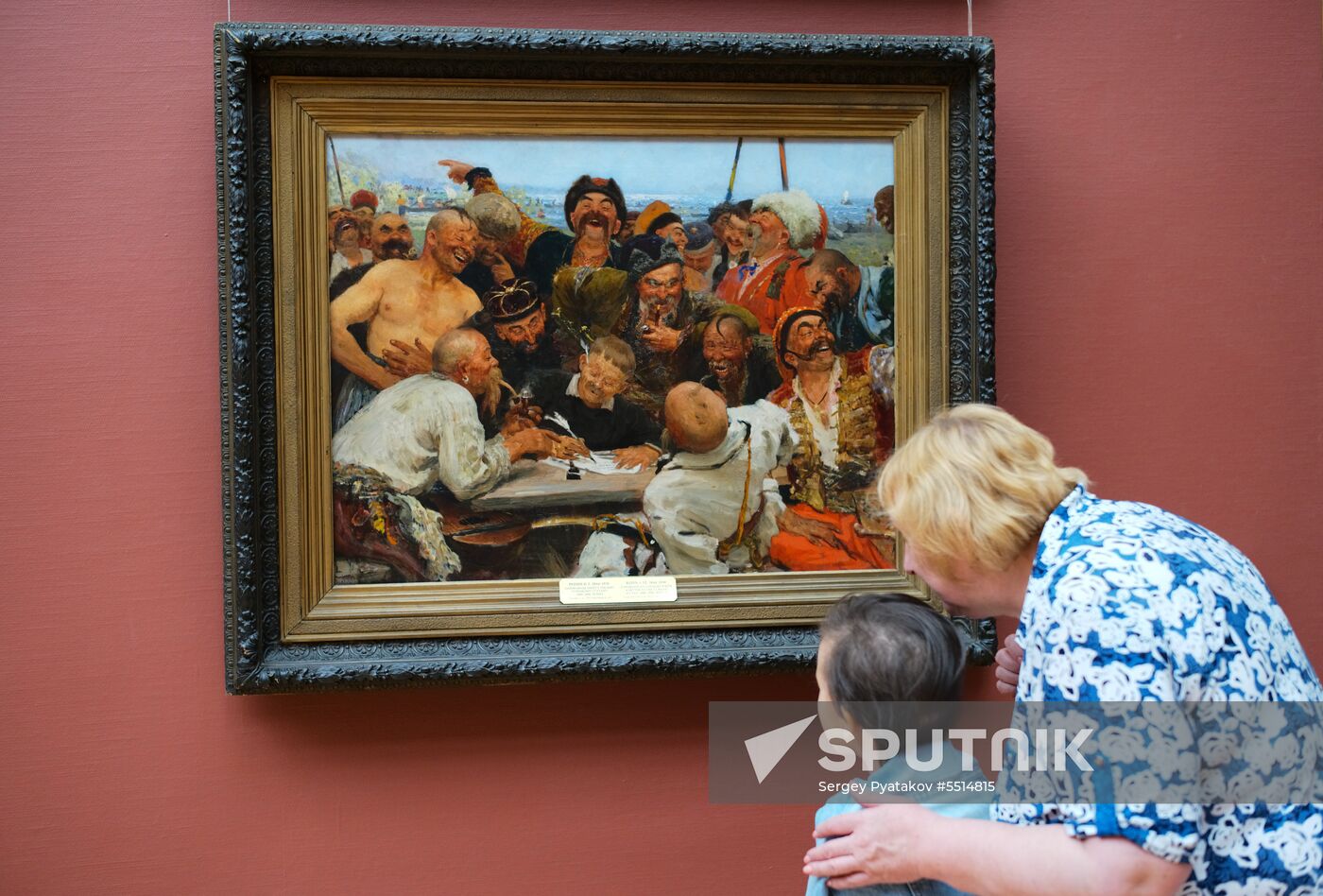 Ilya Repin hall at Tretyakov Gallery