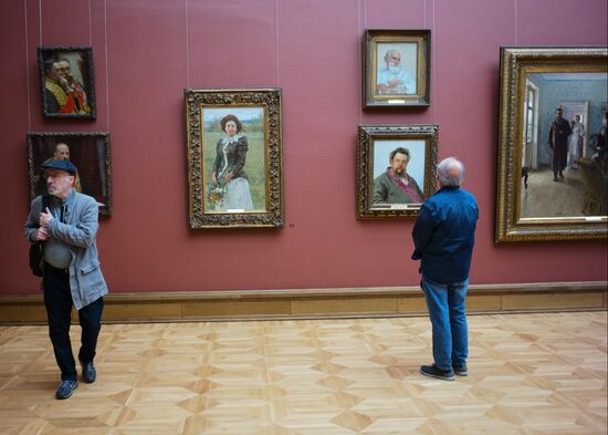 Ilya Repin hall at Tretyakov Gallery