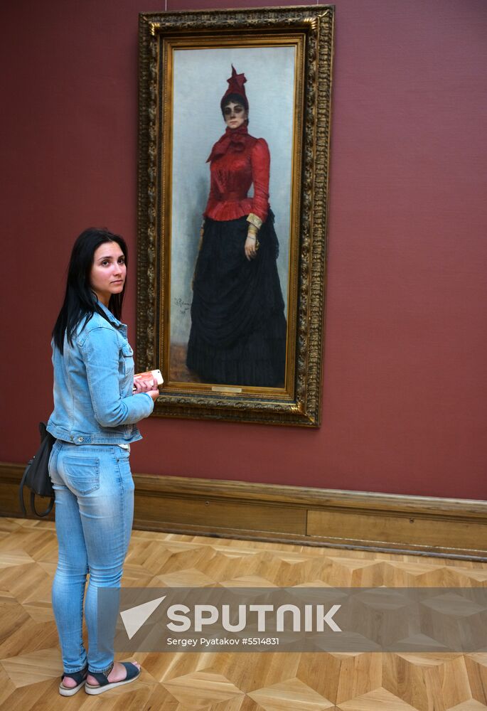 Ilya Repin hall at Tretyakov Gallery