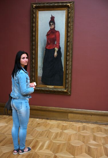 Ilya Repin hall at Tretyakov Gallery