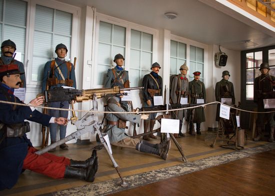 Unveiling of obelisk to Russian Expeditionary Force in France