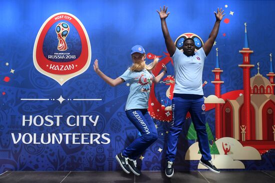 Volunteers prepare for 2018 FIFA World Cup