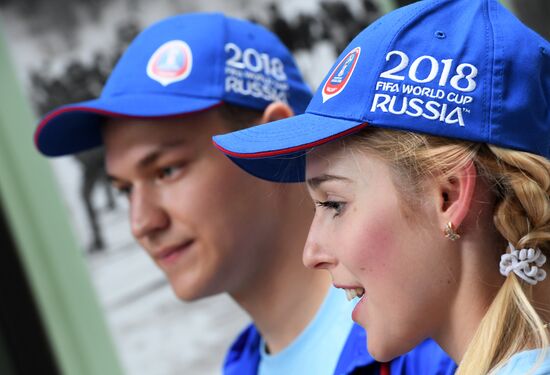 Volunteers prepare for 2018 FIFA World Cup