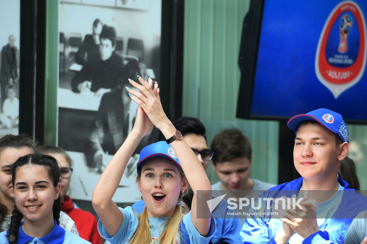 Volunteers prepare for 2018 FIFA World Cup