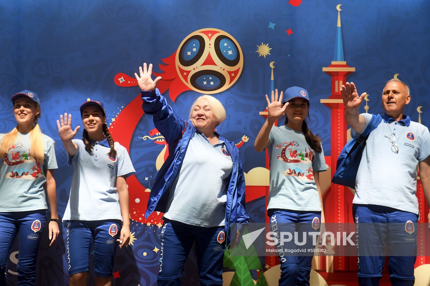Volunteers prepare for 2018 FIFA World Cup