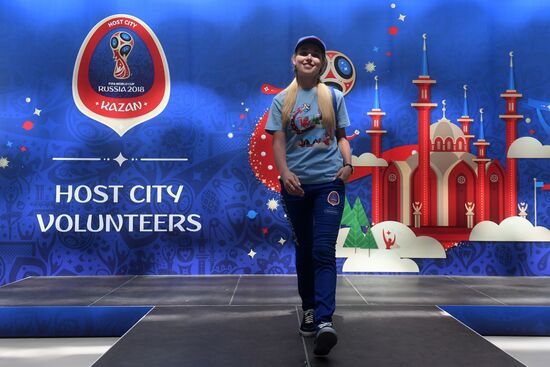 Volunteers prepare for 2018 FIFA World Cup