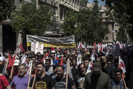 Nationwide strike in Greece