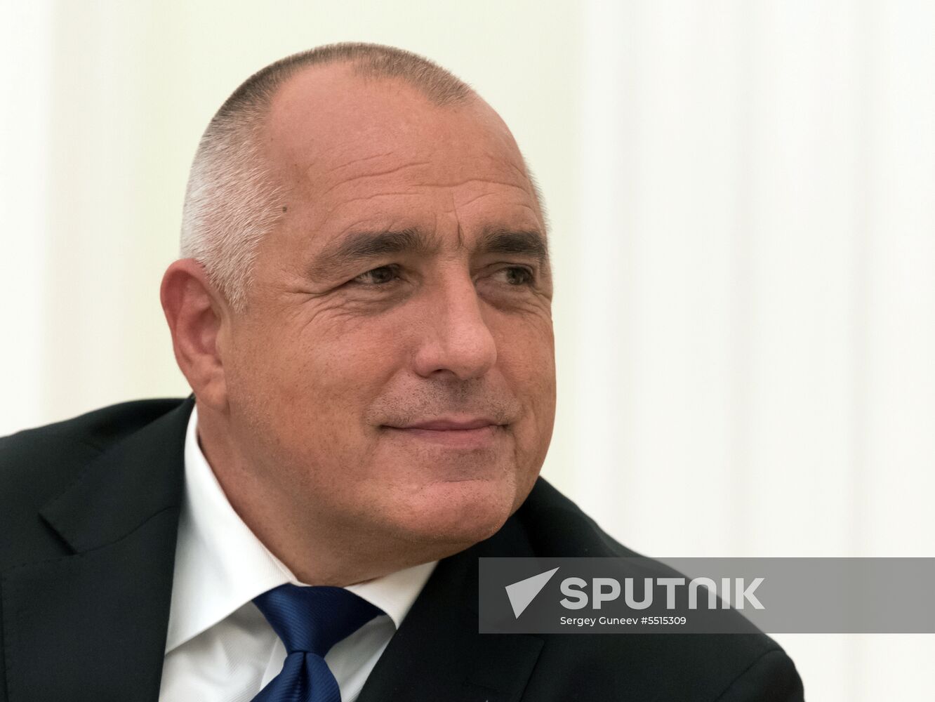 Russian President Vladimir Putin meets with Prime Minister of Bulgaria Boyko Borisov