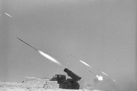Military exercises Dvina